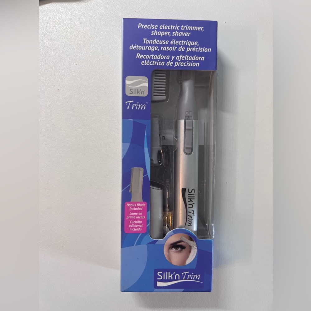 Brand new Silk’n eyebrow trim